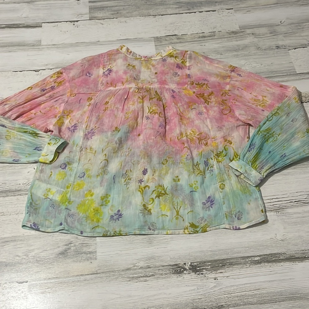 Anthropologie Pilcro The Tavi Blouse Size XS - Picture 7 of 10